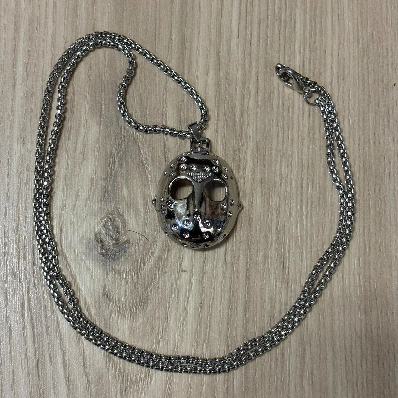 0497 - Jason Hockey Mask Necklace - Image 3