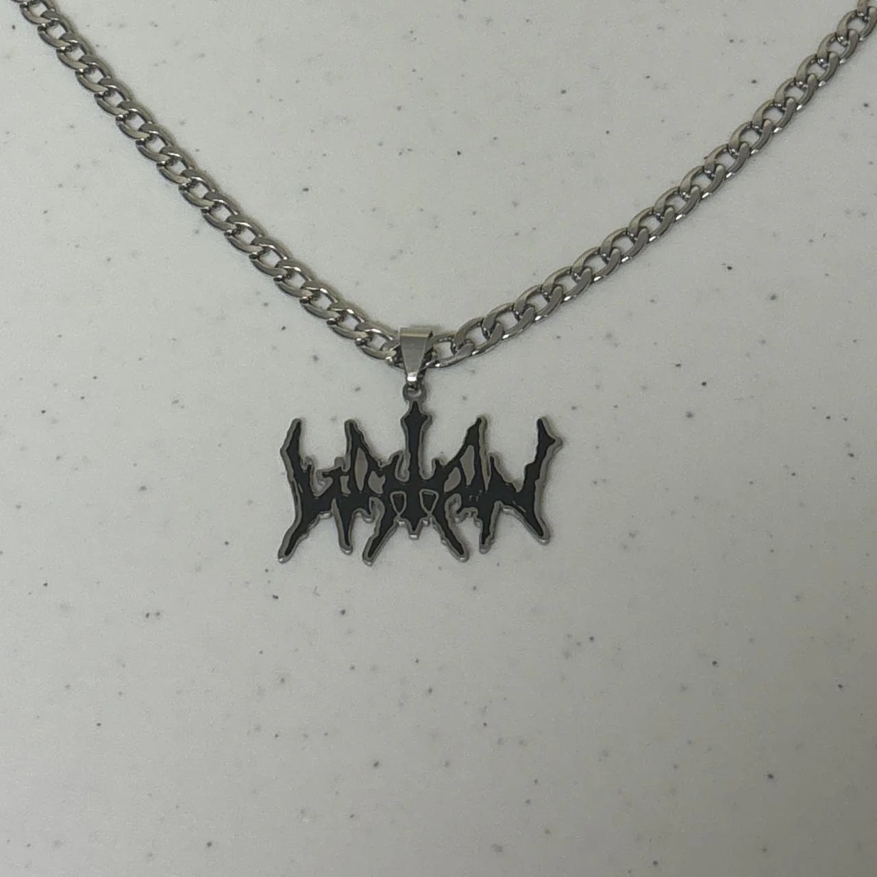 0582 - Y2K Grunge Logo Chain - Image 4