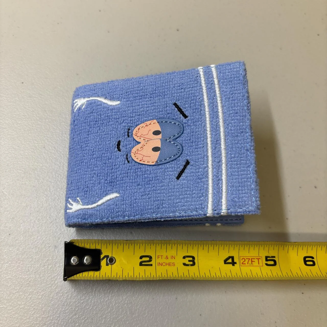 0608 - High Eyes Blue Yarn Wallet - Image 7