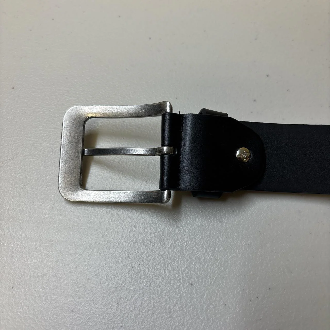 0648 - Floral Square Buckle Studded Belt - Image 3