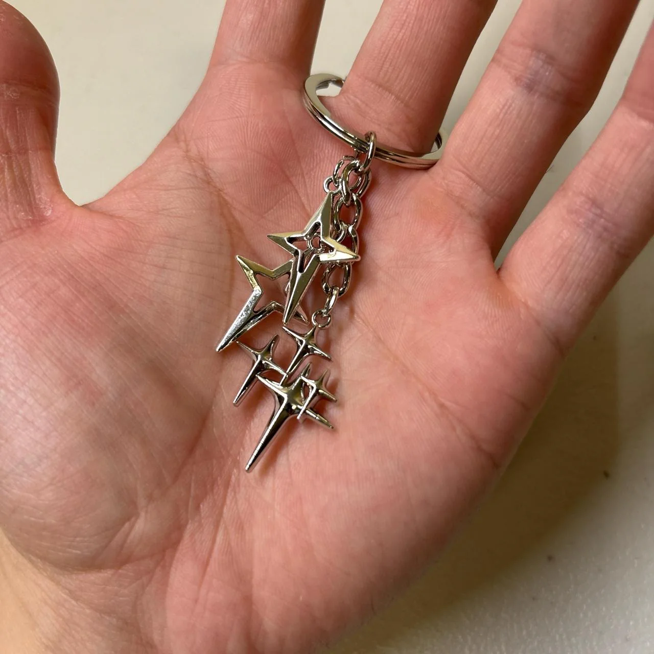 0674 - Y2K Stars Charms Keychain - Image 3