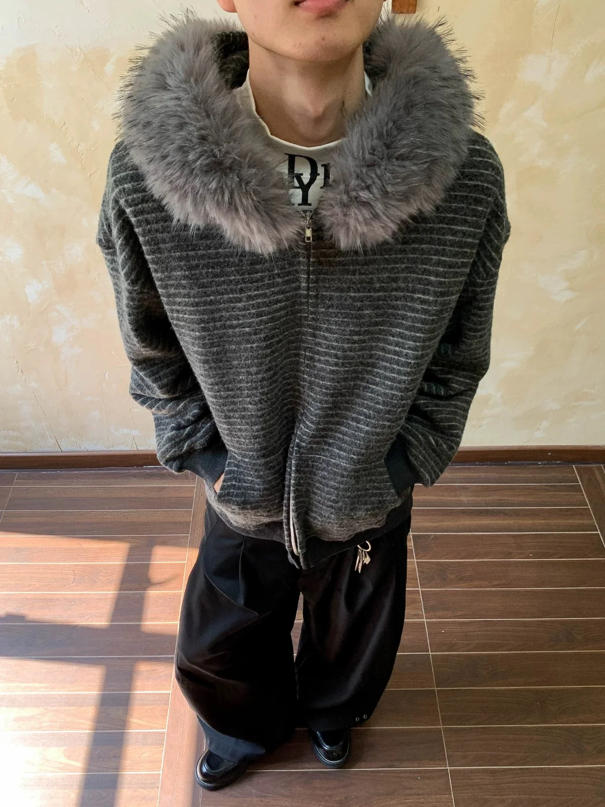 Arctic Striped Zip Up - Image 7