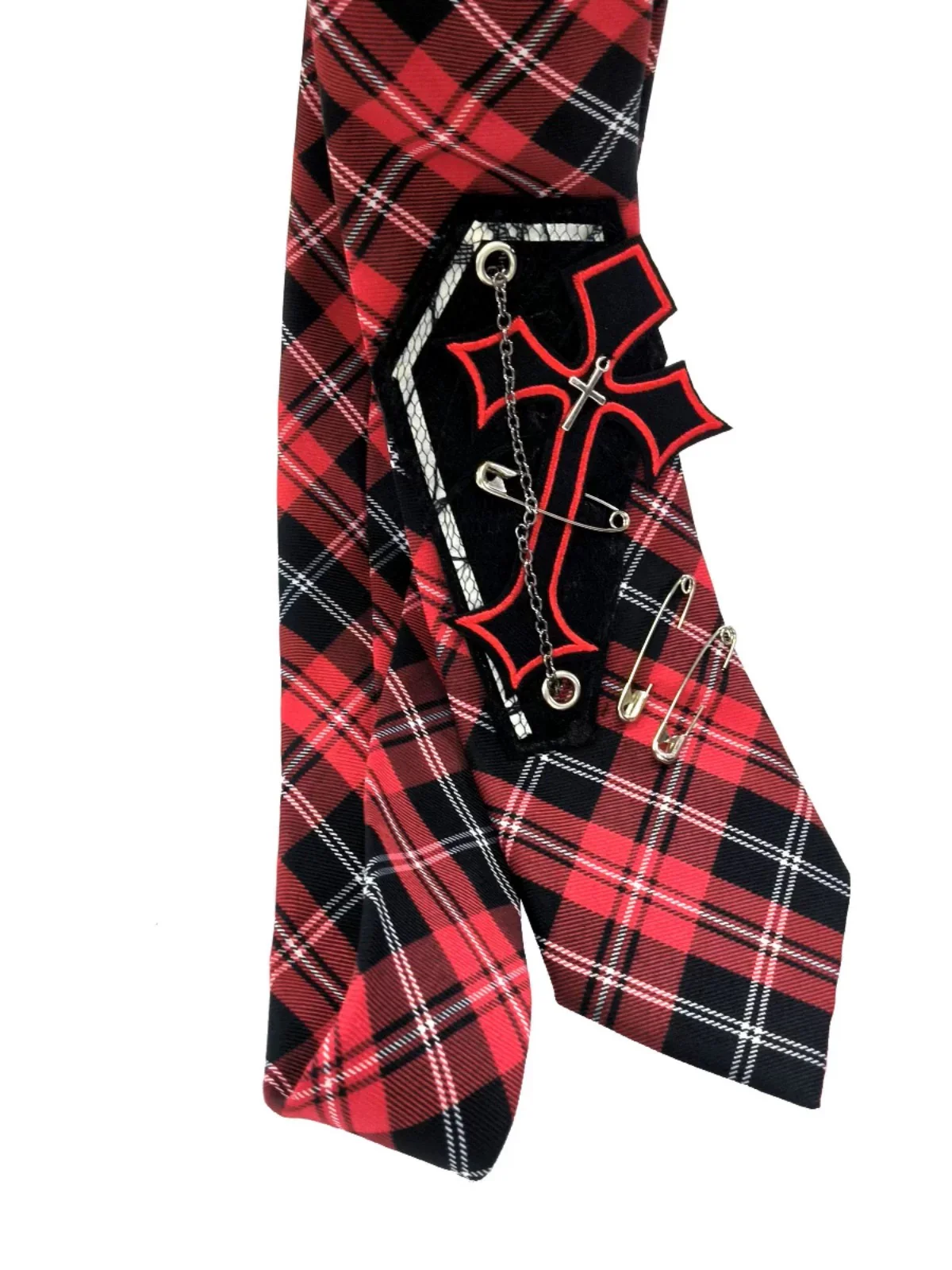 Crimson Anarchy Tie - Image 4