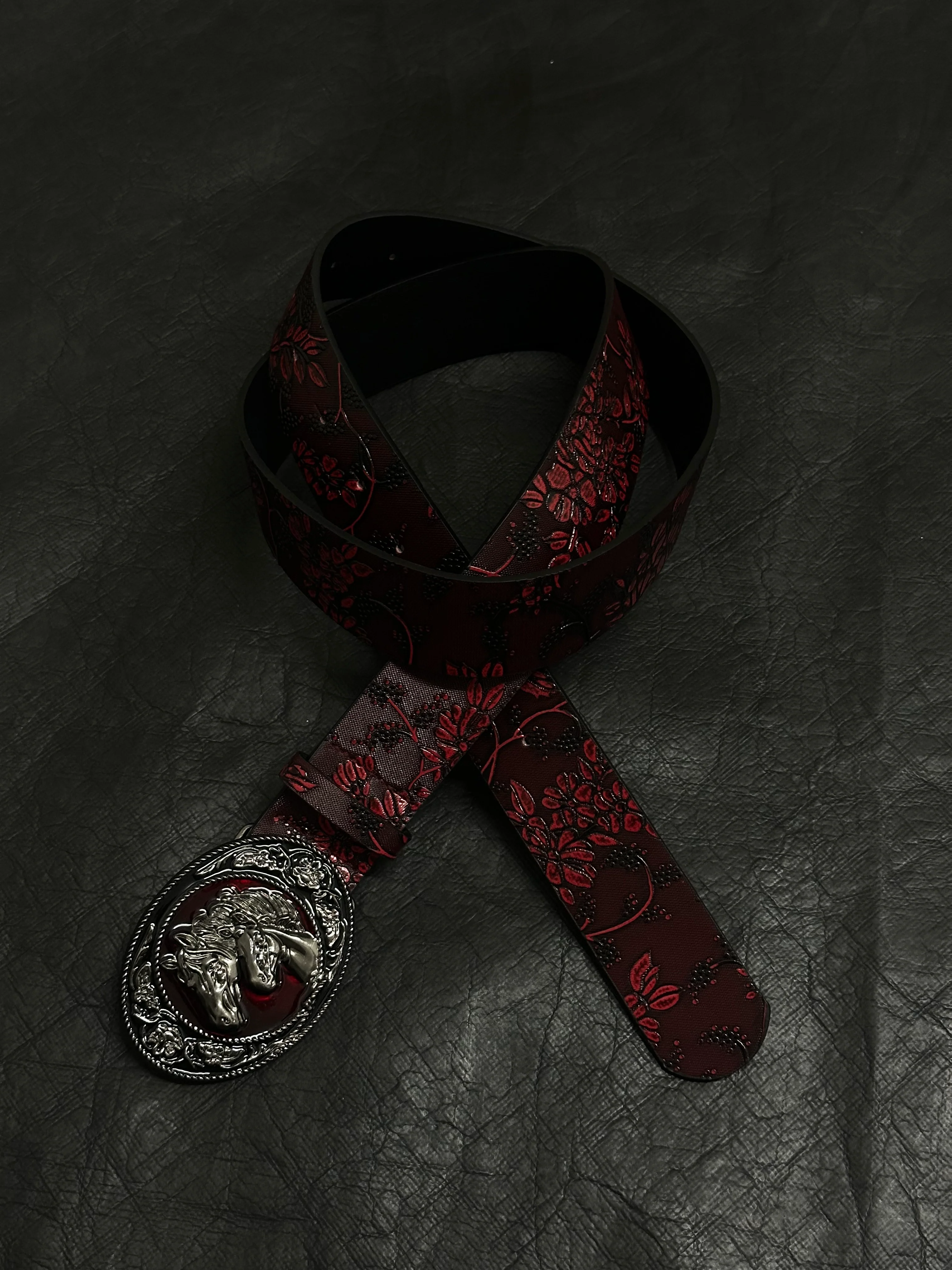 Crimson Stallion Belt - Image 2