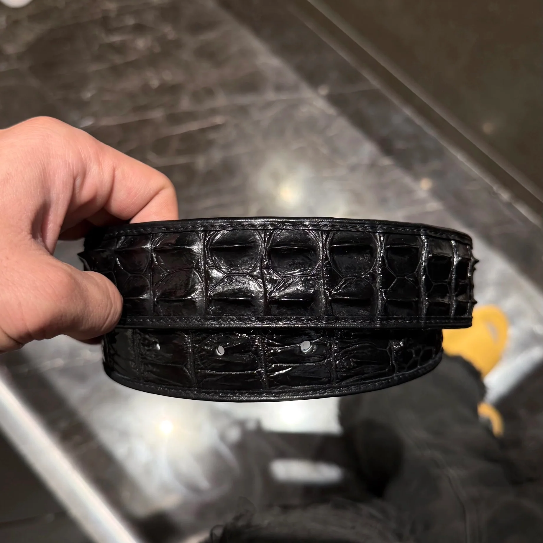 Crocodile Cathedral Belt - Image 7