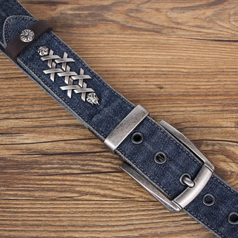 Crucible Flame Denim Belt - Image 8