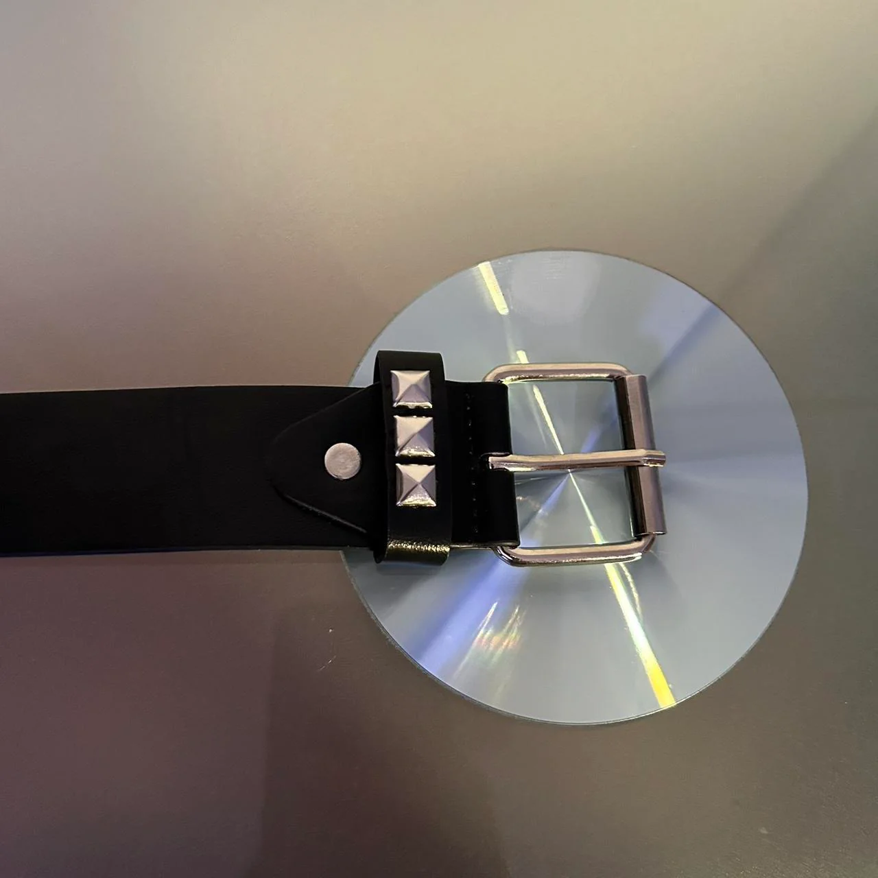 Double Row Rivet Studded Belt - Image 5