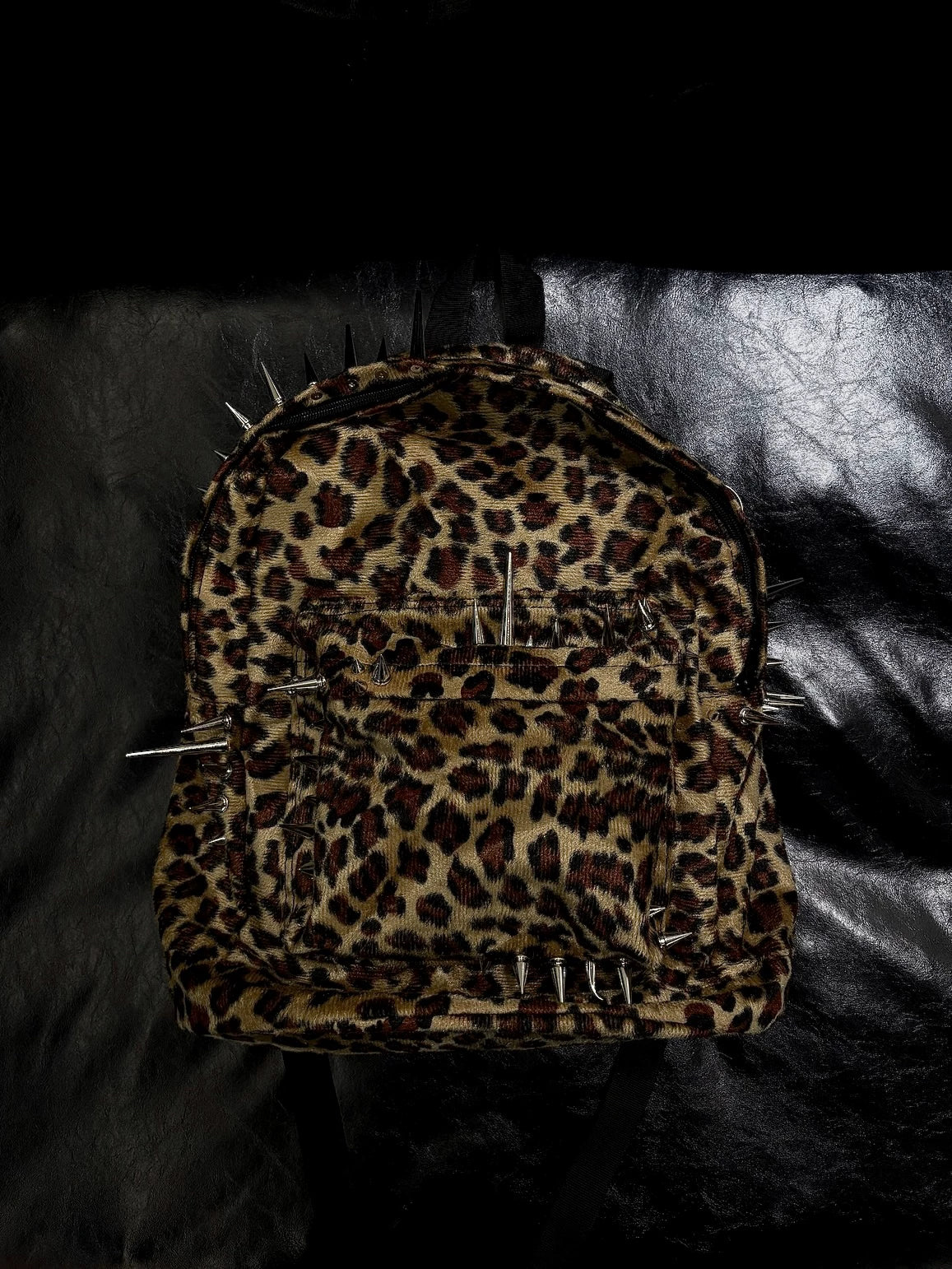 Pierced Leopard Backpack - Image 6