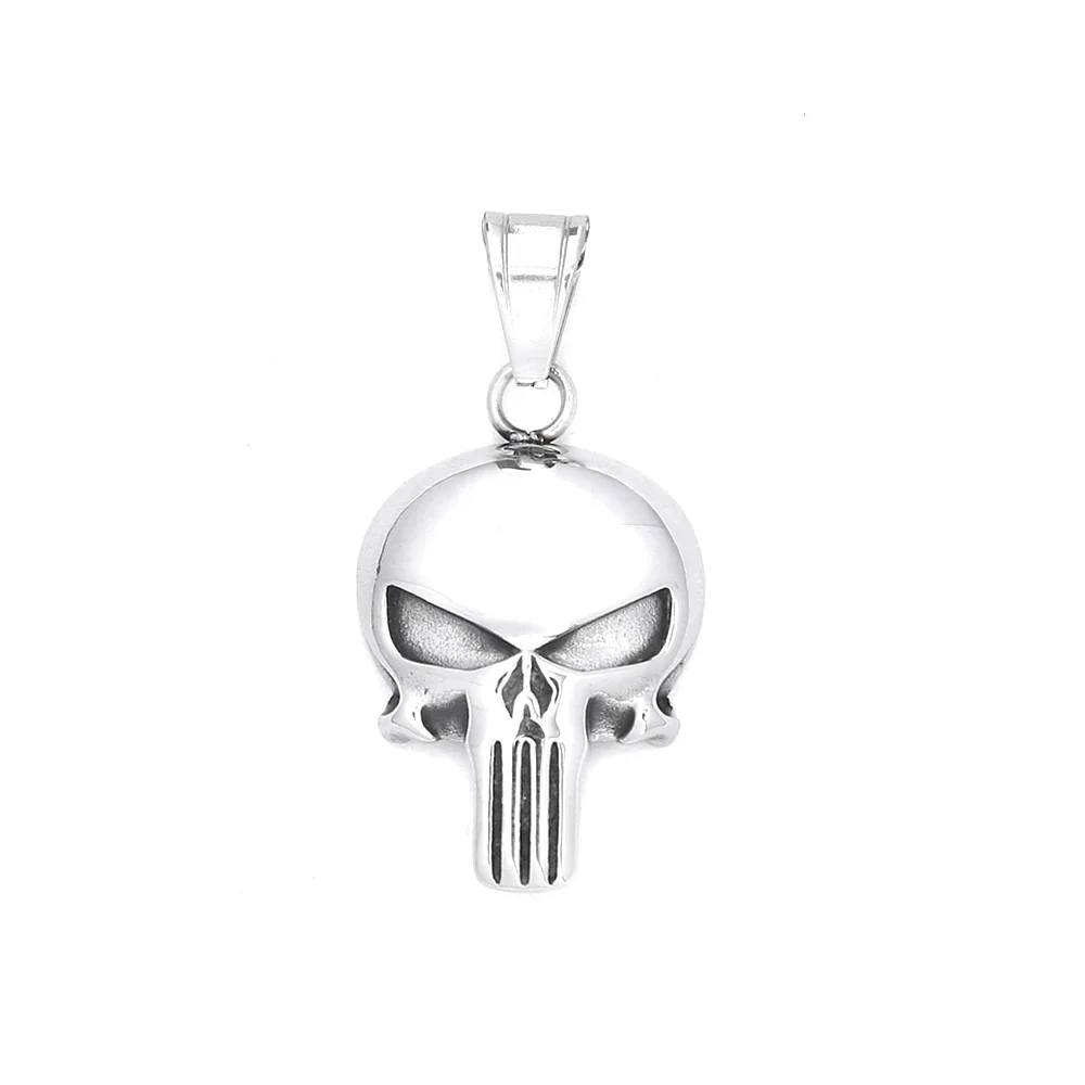 Punisher Skull Steel Necklace - Image 4