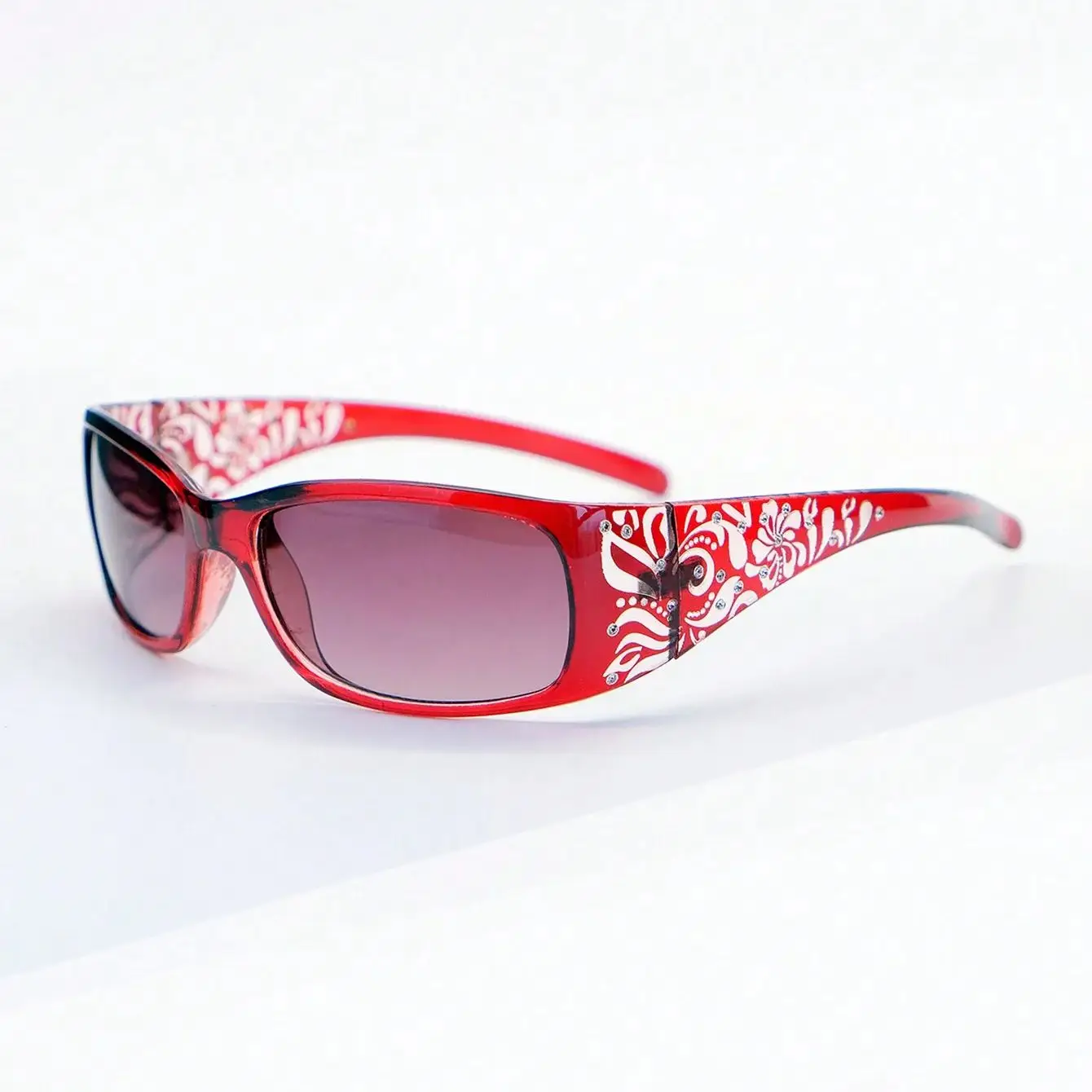Rhinestone Floral Sunglasses - Image 5