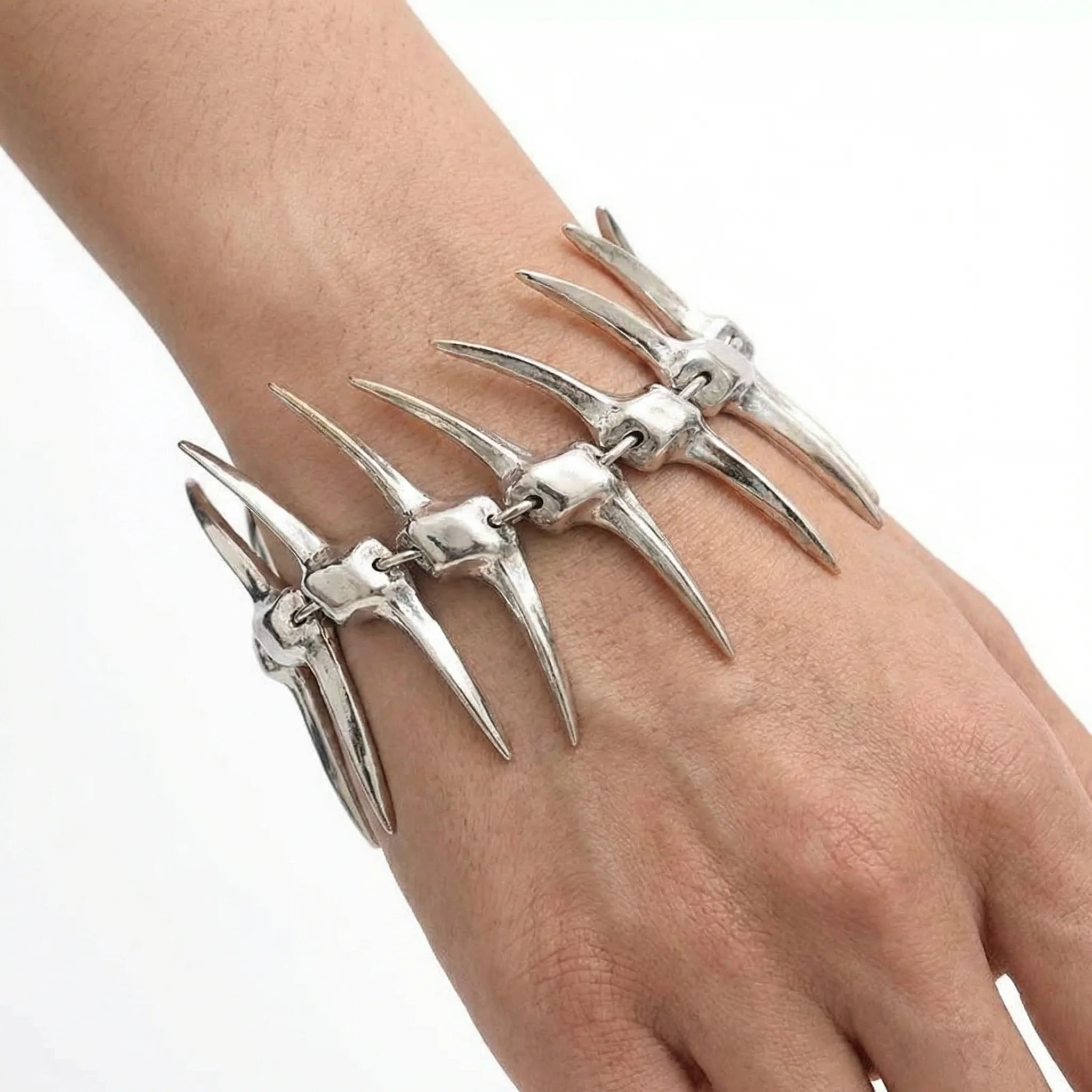 Skeleton Fishbone Bracelet - Image 6
